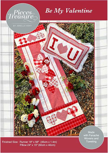 Be My Valentine Pattern By Pieces To Treasure For Moda - Minimum Of 3