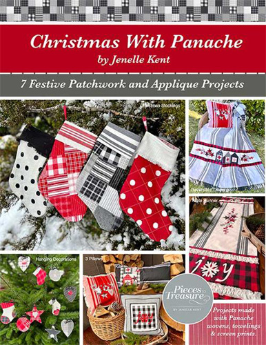 Christmas With Panache Pattern By Pieces To Treasure For Moda - Minimum Of 3