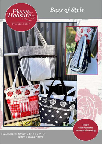 Bags Of Style Pattern By Pieces To Treasure For Moda - Minimum Of 3