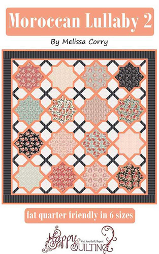 Moroccan Lullaby Pattern By Happy Quilting For  Moda - Minimum Of 3