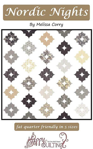Nordic Nights Pattern By Happy Quilting For  Moda - Minimum Of 3