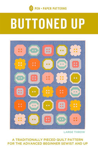 Buttoned Up Pattern By Pen And Paper Patterns For Moda - Minimum Of 3