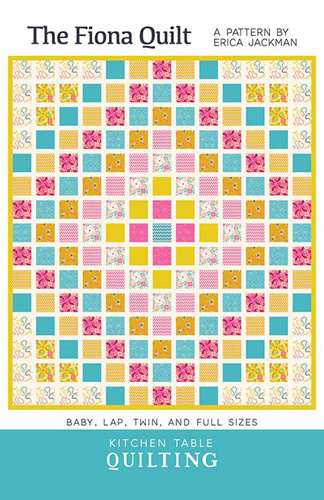The Fiona Quilt Pattern By Kitchen Table Quilting For Moda - Min. Of 3