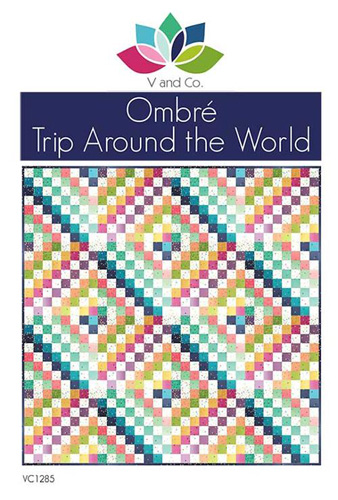 Ombre Trip Around The World Pattern By V & Co. For Moda - Minimum Of 3