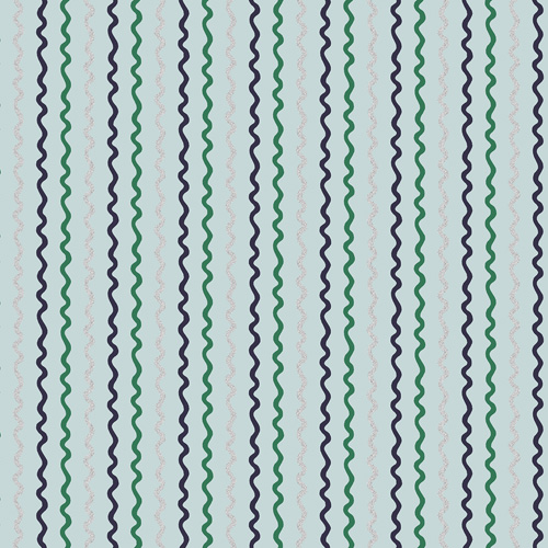 Rifle Paper Co. Basics By Rifle Paper Co. For Cotton + Steel - Mint Metallic