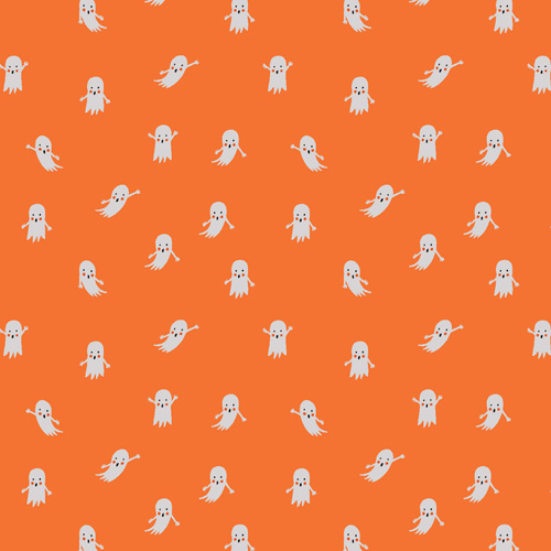 Halloween By Rifle Paper Co. For Cotton + Steel Fabrics - Orange
