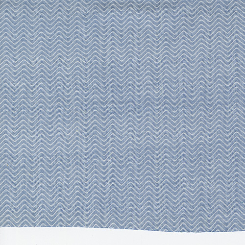 Denim & Daisies Wovens By Fig Tree & Co. For Moda - Blue Jeans - Chevron