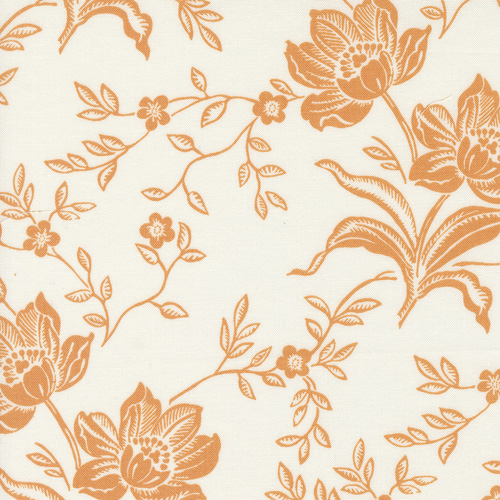 Denim & Daisies By Fig Tree & Co. For Moda - Ivory - Butterscotch