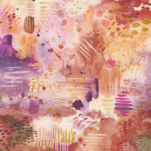 Floribunda By Create Joy Project For Moda -  Digitally Printed - Crysanthemum