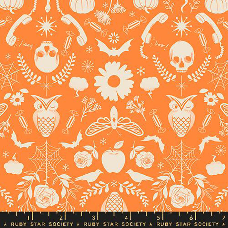 Good Spirits By Ruby Star Society For Moda - Pumpkin