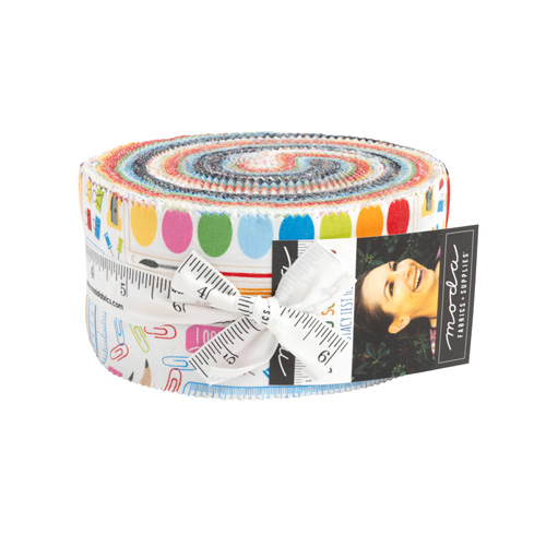 Back To School Jelly Rolls By Moda - Packs Of 4