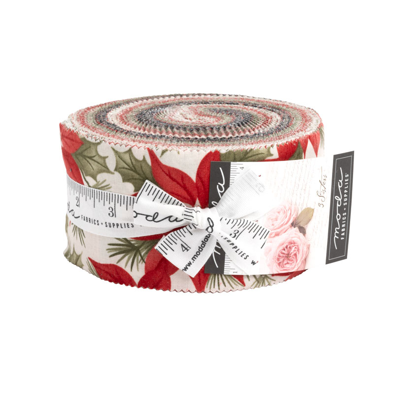 A Christmas Carol Jelly Rolls By Moda - Packs Of 4