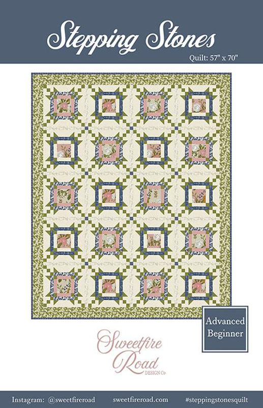 Stepping Stones Pattern By Sweetfire Road For Moda - Minimum Of 3