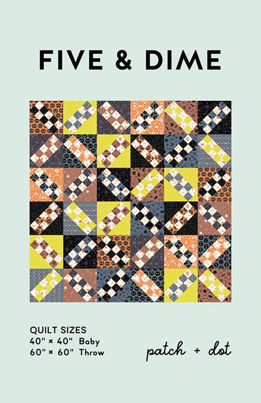 Five And Dime Pattern By Patch And Dot For Moda - Min. Of 3