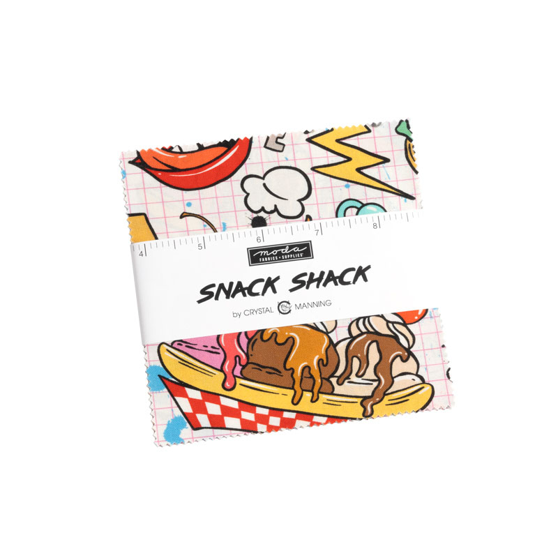 Snack Shack Charm Packs By Moda - Packs Of 12