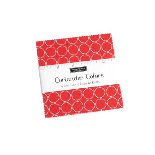 Coriander Colors Charm Packs By Moda - Packs Of 12