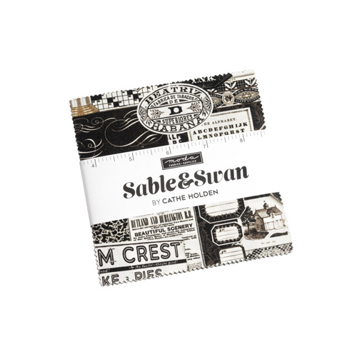 Sable & Swan Charm Packs By Moda - Packs Of 12