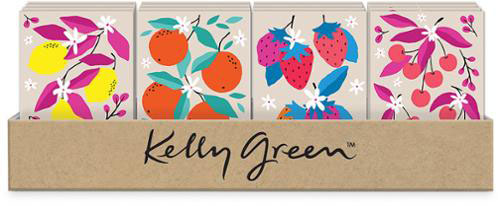 Pocket Notepad Display Fruit By Punch Studio For Moda - 24 Pcs/Pack Of 1