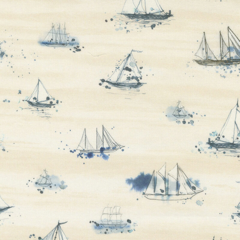 Longshore By Janet Clare For Moda - Flag