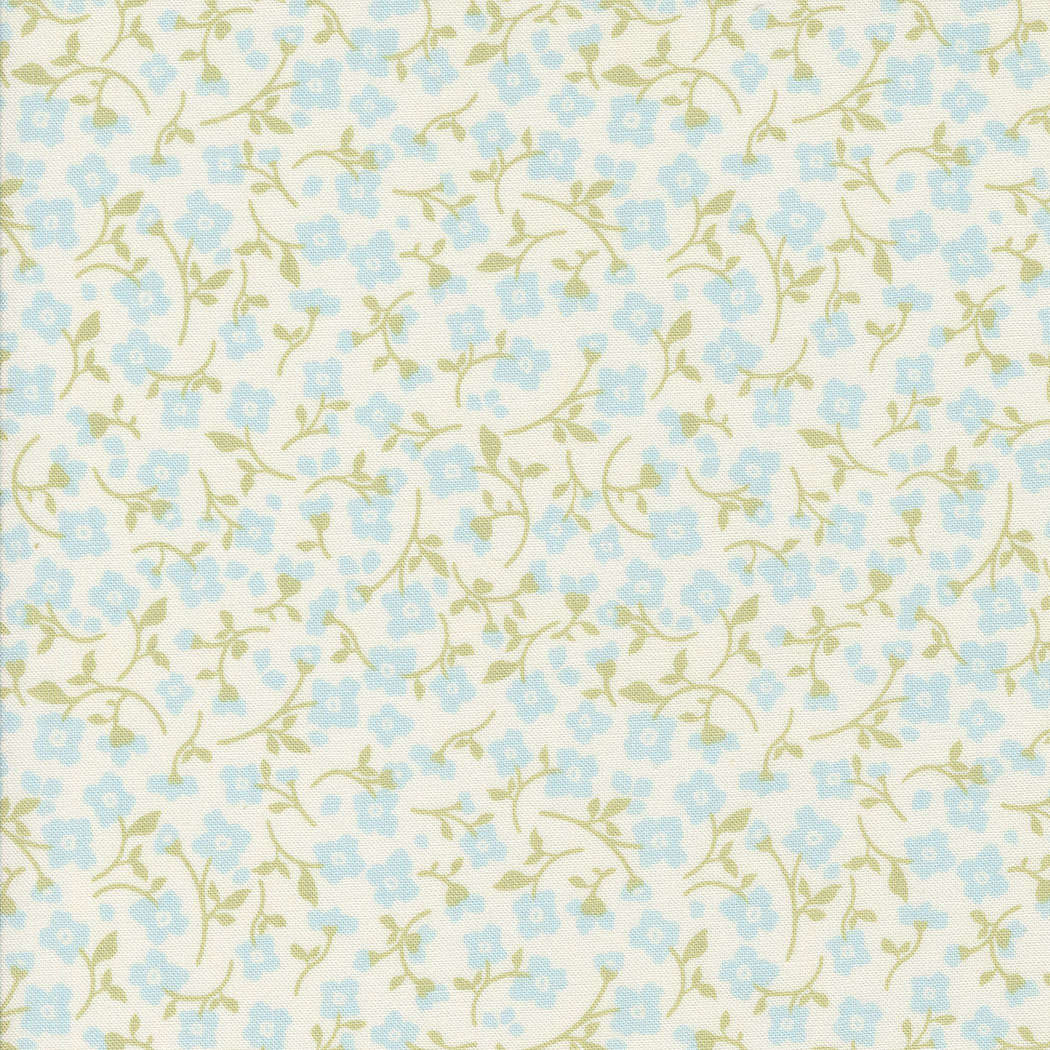 Dainty Meadow By My Sew Quilty Life For Moda - Porcelain - Sky