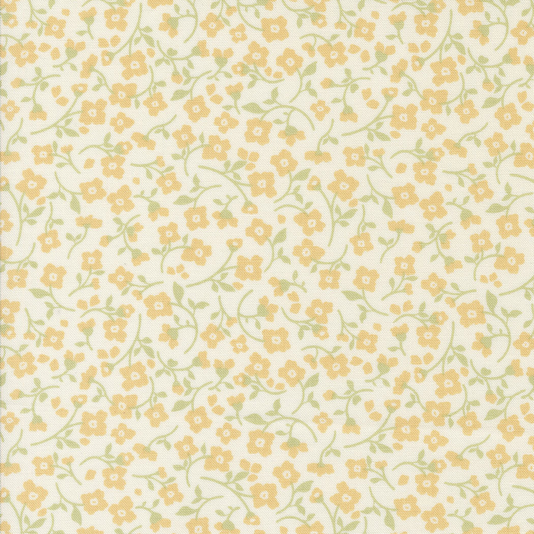 Dainty Meadow By My Sew Quilty Life For Moda - Porcelain - Buttercup