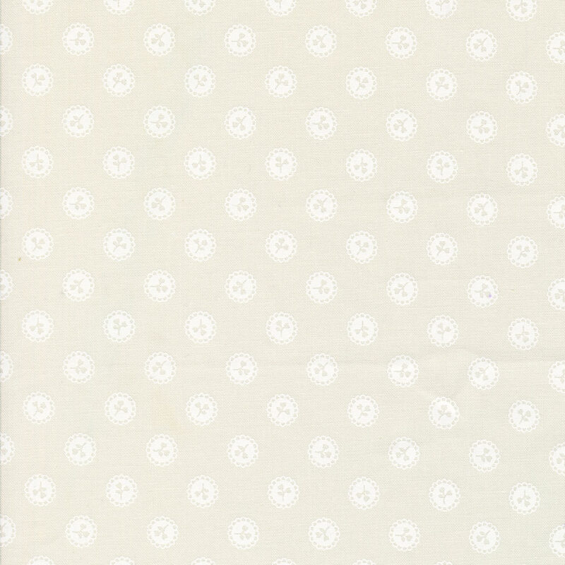 Dainty Meadow By My Sew Quilty Life For Moda - Porcelain White