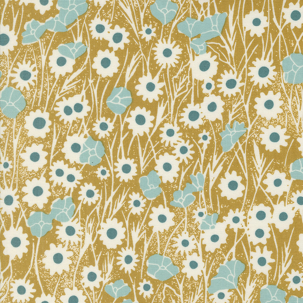 Field Of Flowers By Katharine Watson For Moda - Goldenrod_