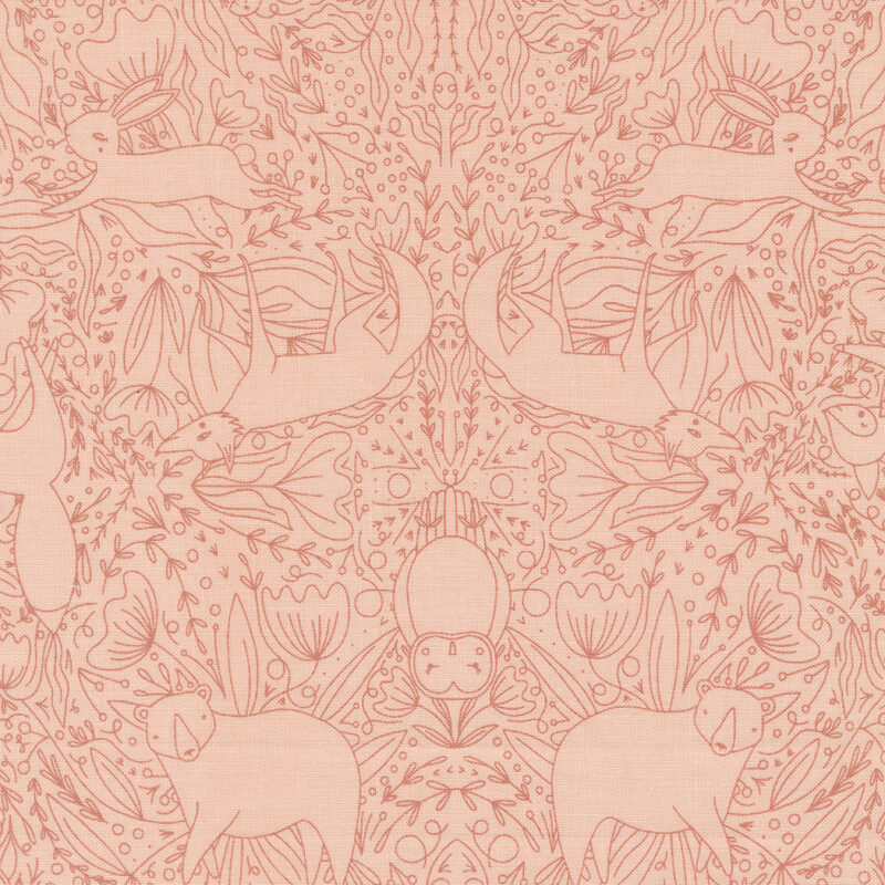 Woodland Wonder By Gingiber For Moda - Blush