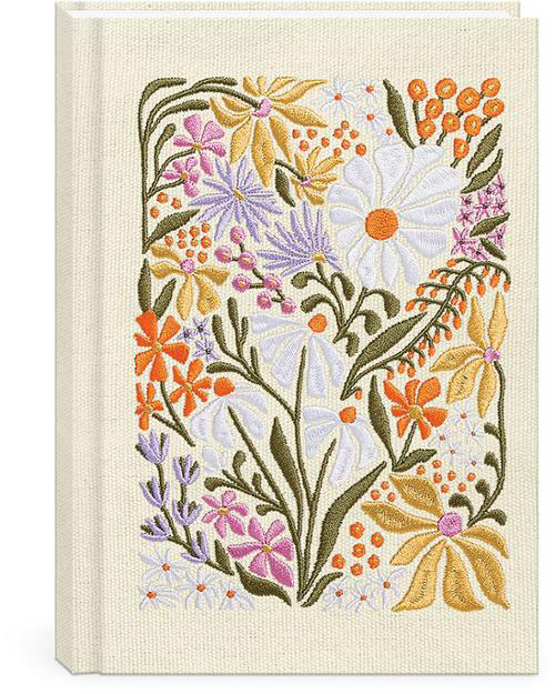 Fm Journal Embr Wildflower By Lady Jayne For Moda  - Multiple Of 4
