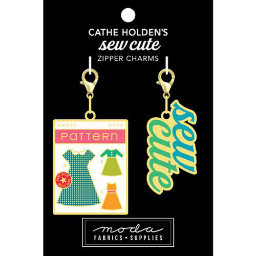 Sew Cute Zip Pull 2ct By Cathe Holden For Moda  - Multiple Of 3