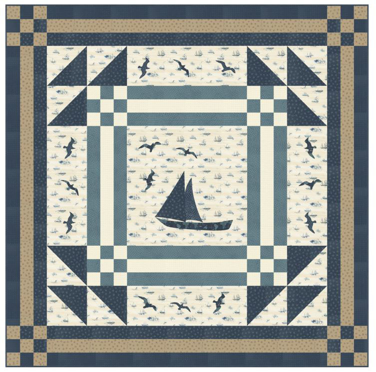 Sail Away Pattern By Janet Clare For Moda  - Minimum Of 3