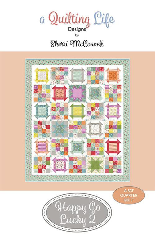 Happy Go Lucky 2 Pattern By Quilting Life Designs For Moda  - Minimum Of 3