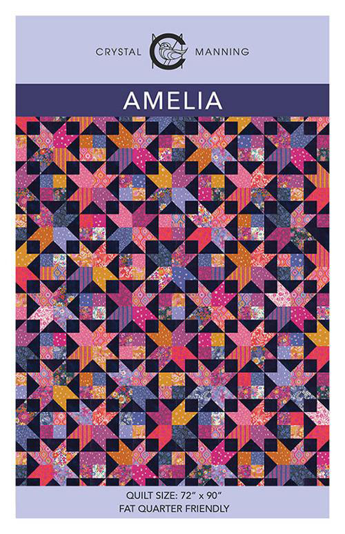 Amelia Pattern By Crystal Manning For Moda  - Minimum Of 3