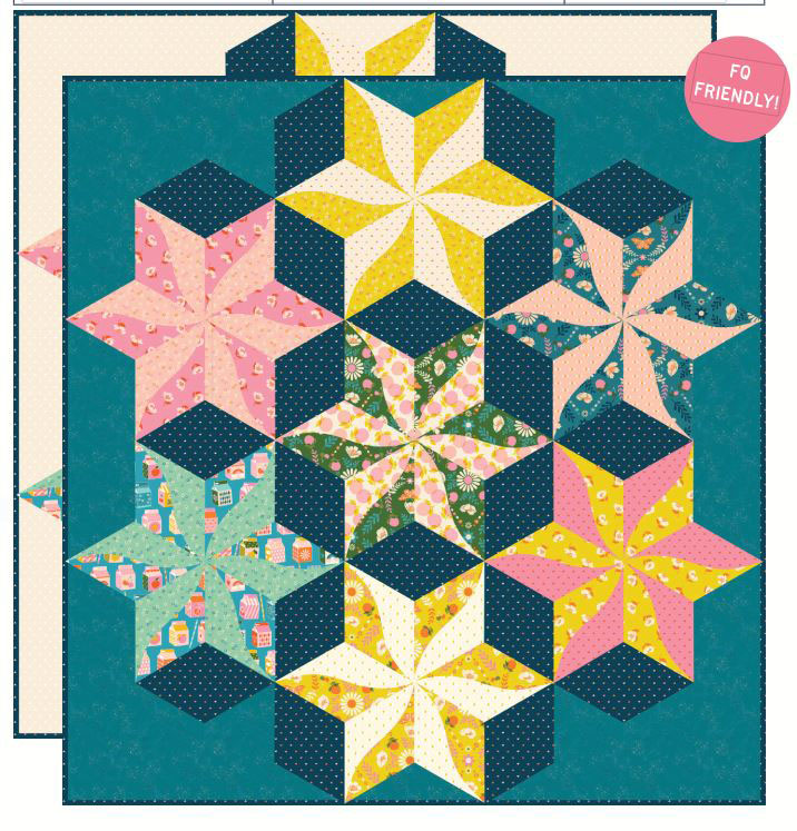 Constellation Pattern By Everyday Stitches For Moda  - Minimum Of 3