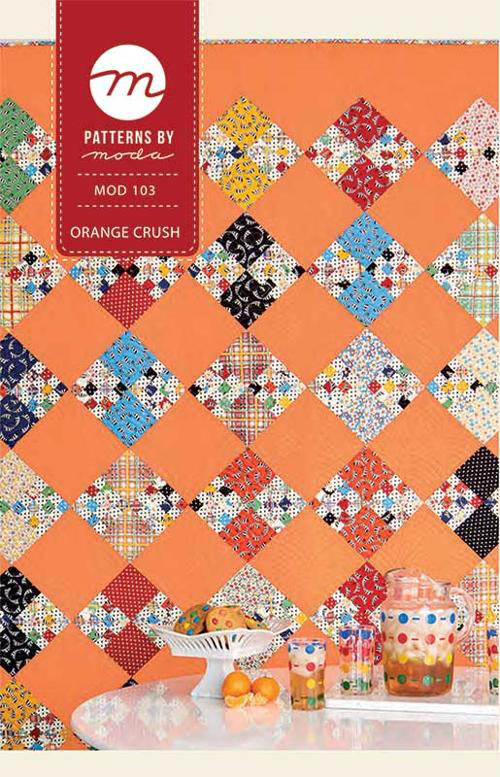 Orange Crush Pattern By Moda - Minimum Of 3