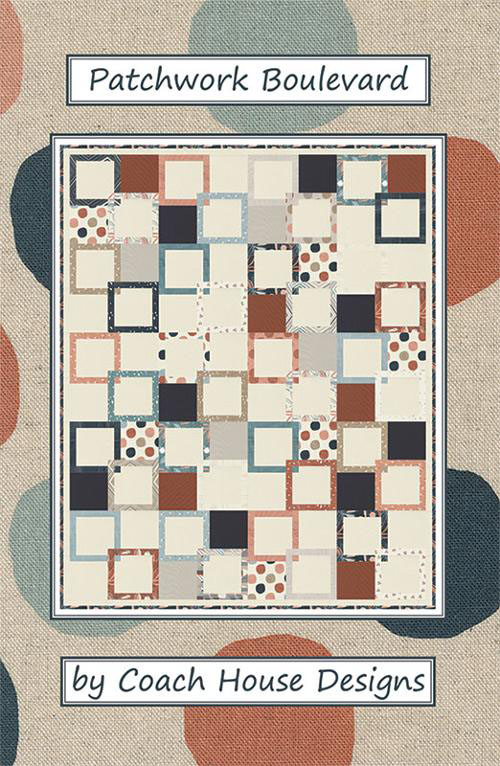 Patchwork Boulevard Pattern By Coach House Designs For Moda  - Minimum Of 3