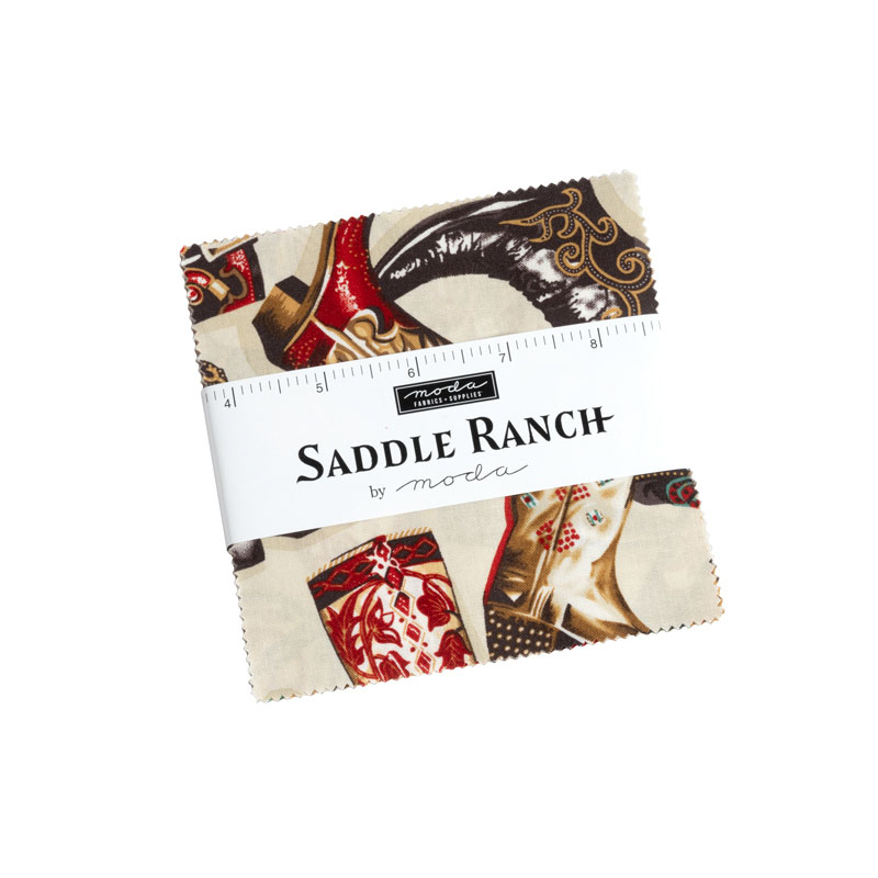 Saddle Ranch Charm Packs By Moda - Packs Of 12