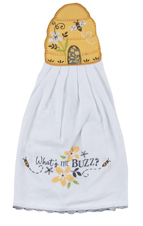 Hang Ups Towel Beehive Buzz By Kay Dee Designs For Moda  - Multiple Of 6