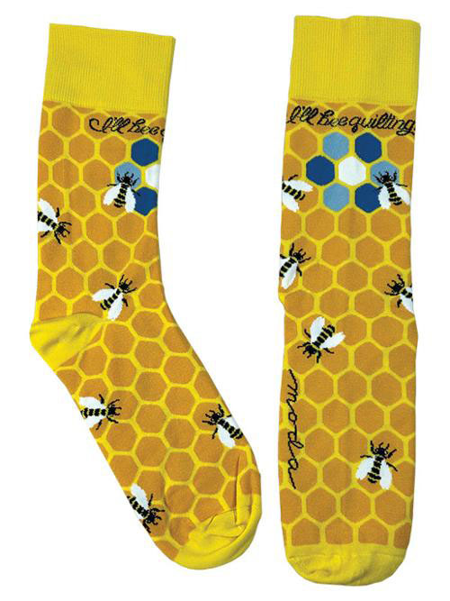 I Will Bee Quilting Socks By Moda  - Minumum  Of 3
