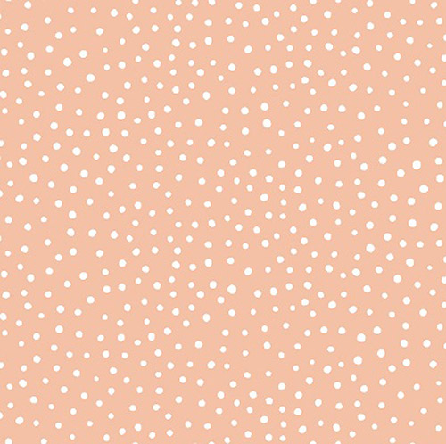 Happiest Dots By Rjr Studio For Rjr Fabrics -  Summer Coral