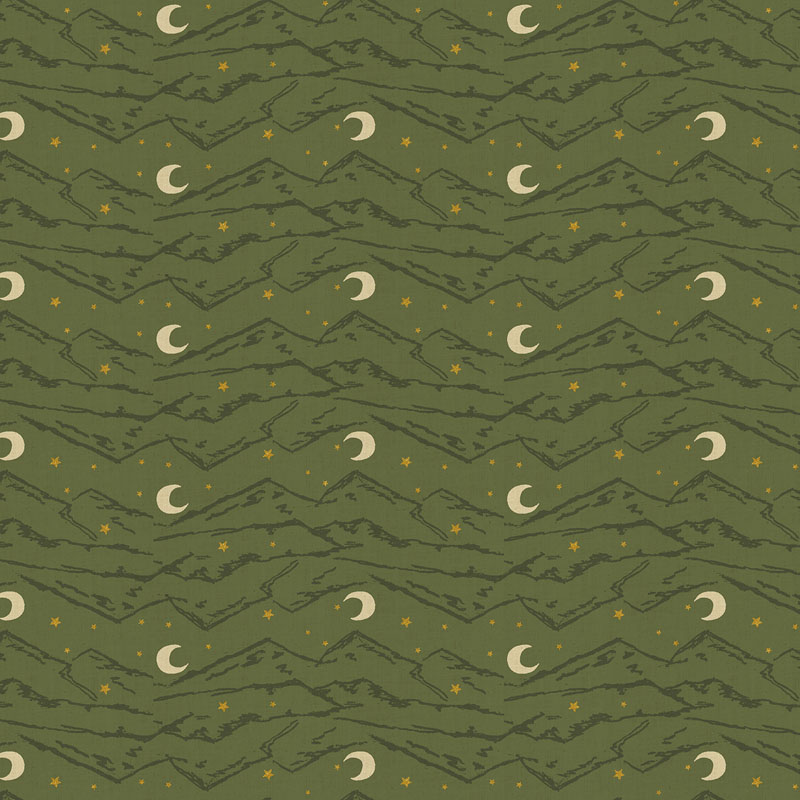 The Badlands Collection By Ash Cascade For Cotton + Steel Fabrics - Dispersed Metallic