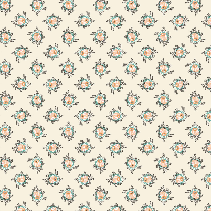 Friendly Farm By Kimberly Morgan For Rjr Fabrics - Barn Owls - Playdate