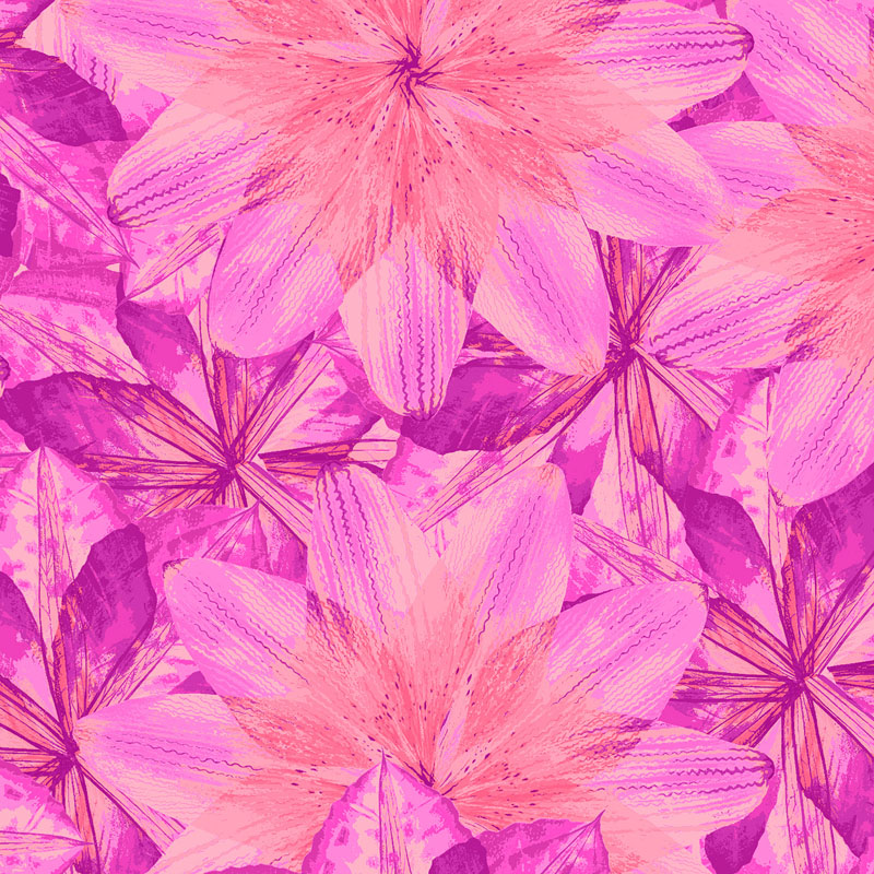 Kaleidoscope Floral By Rjr Studio For Rjr Fabrics - Pink