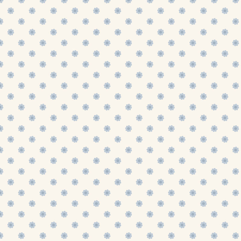 Miniature Minis Iii By Rjr Studio For Rjr Fabrics - Daisy Mae - Morning Sky