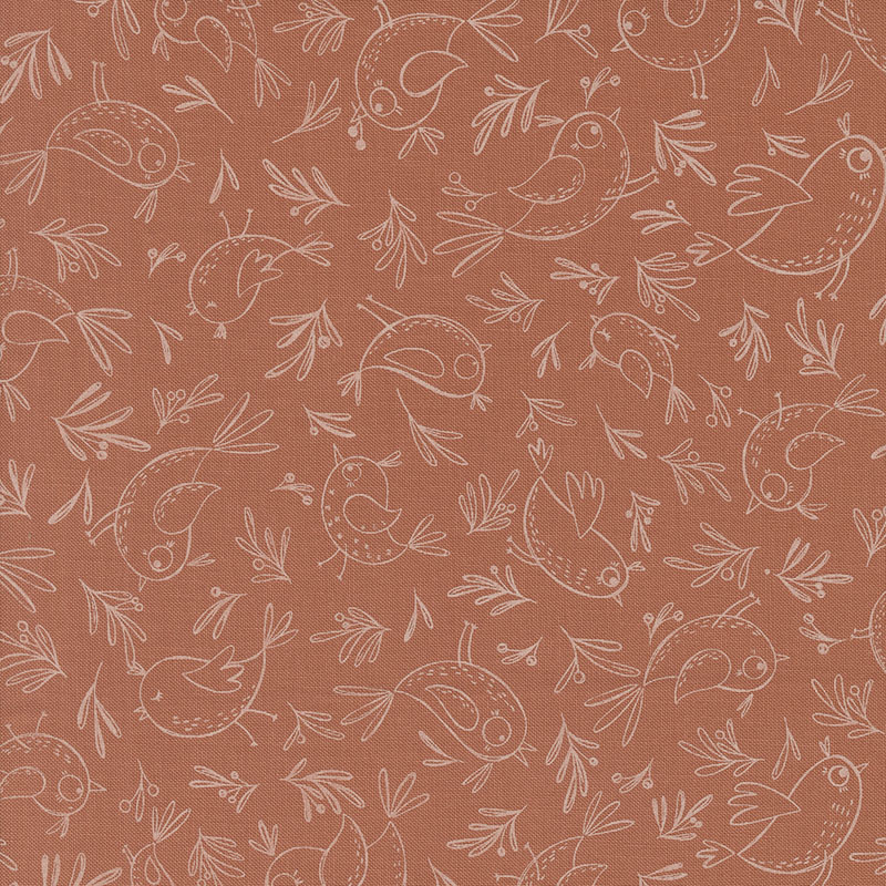 Chirp By Elena Amo For Moda - Clay