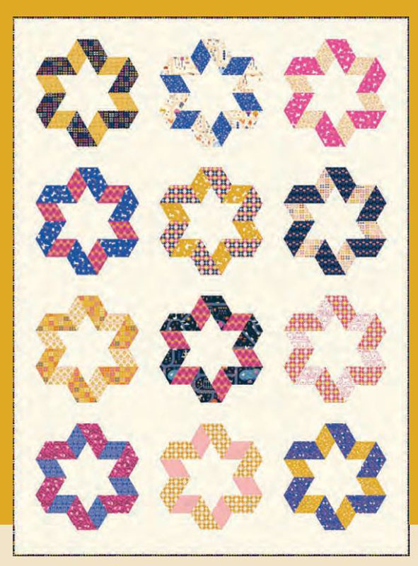 Polaris Pattern By Sew Mariana For Moda - Minimum Of 3