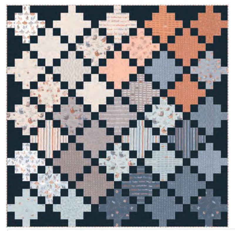 Celtic Crossing Pattern By Lo & Behold Stitchery For Moda - Minimum Of 3