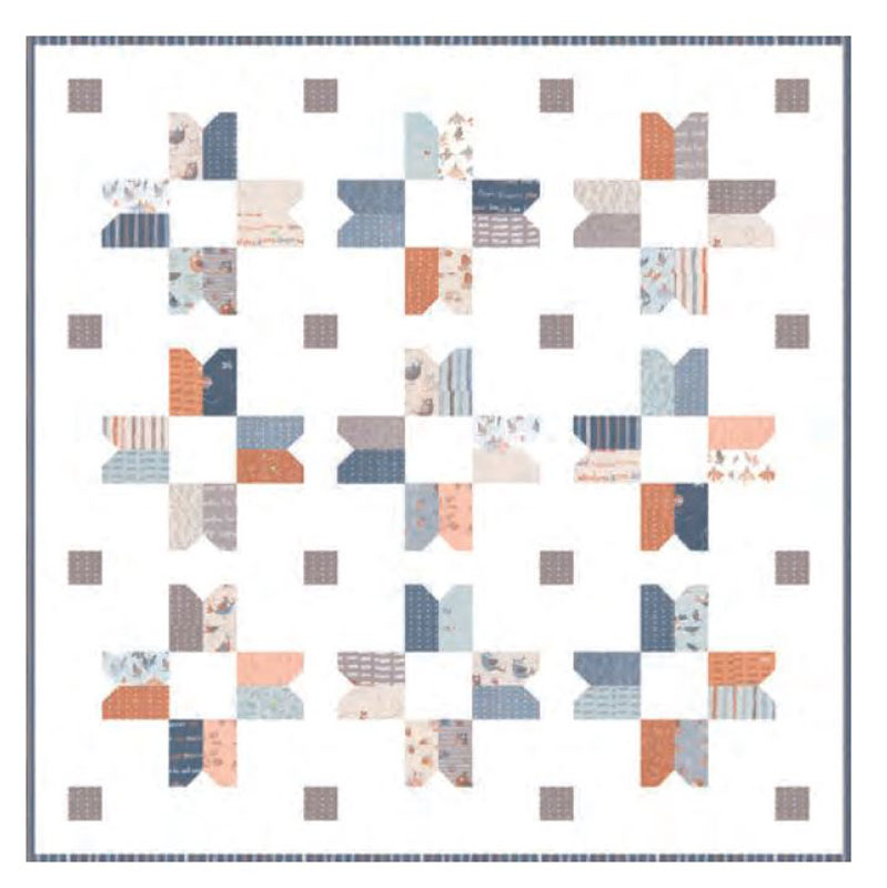 Judson Quilt Pattern By Branch & Blume For Moda - Minimum Of 3