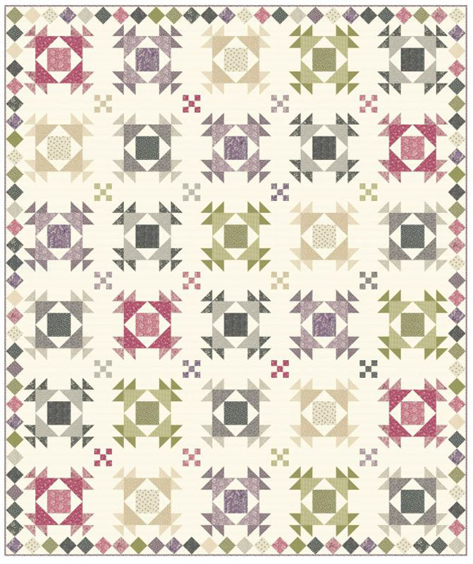 Harrisonburg Pattern By Wendy Sheppard For Moda - Minimum Of 3