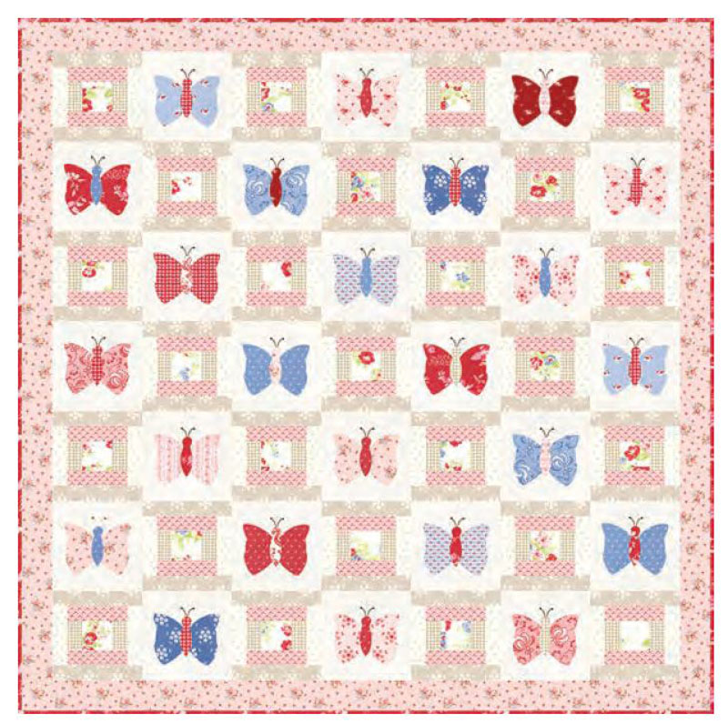 Frequent Flyers Pattern By Bunny Hill Designs For Moda - Minimum Of 3